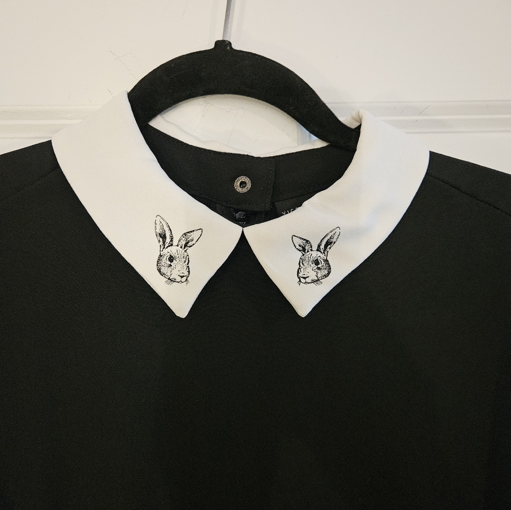 Victoria Beckham for Target Rabbit Collar Dress, Women's Size M - Picture 3 of 6